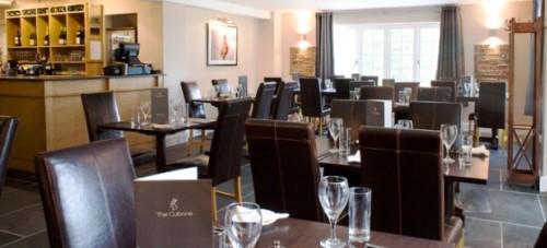 the dining room at The Culbone