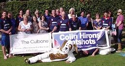 The Colin Hirons XI and supporters