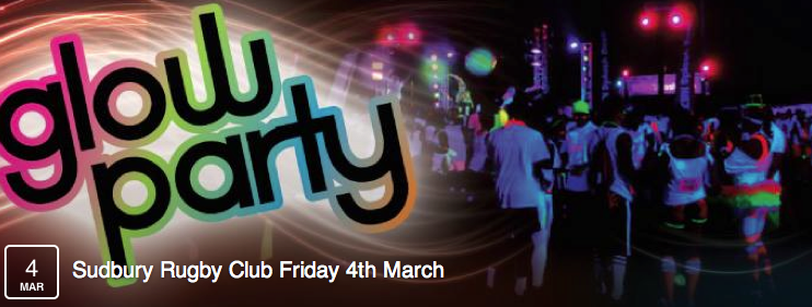 Glow Party Sudbury RFC