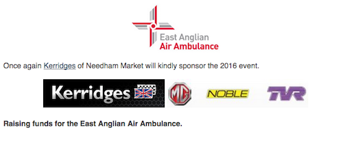 Sponsors 2016 Air Ambulance