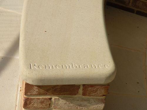 Seat Engraving Remembrance