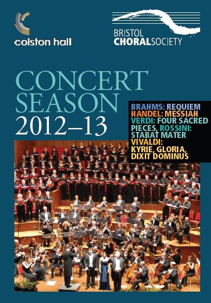 Bristol Choral Society 2012-3 season brochure - click to view