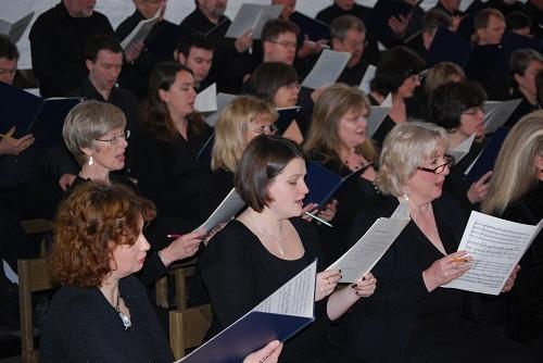 Somerset Chamber Choir performing at King's College Chapel, Taunton