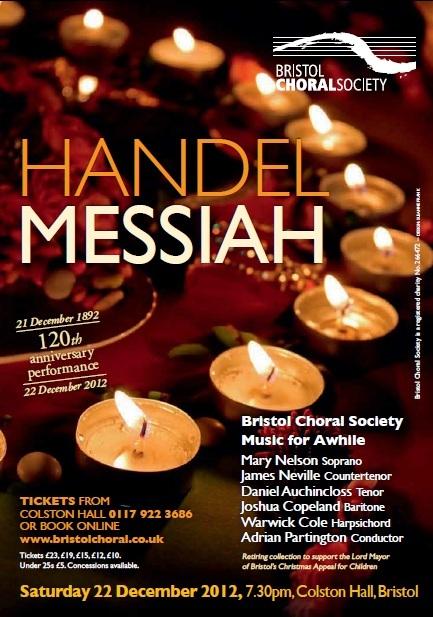 Handel's Messiah Colston Hall Bristol 22 December
