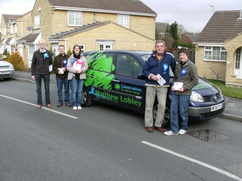Campaign Team and car