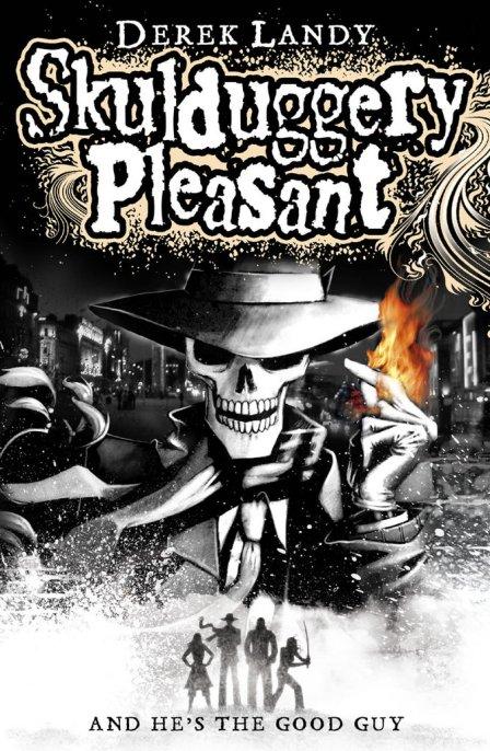Meet Skulduggery Pleasant; wise-cracking, sharply dressed detective, powerful magician, sworn enemy of evil. Oh yes - and dead. A walking-talking, fire throwing skeleton; and he's the good guy. With the assistance of his twelve-year-old sidekick Stephanie Edgley the bad guys won't know what hit them.