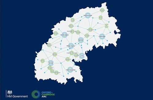  Business clusters in the Oxford-Cambridge Arc region have strongly welcomed the government’s announcement today that it will identify the needs to propel the Arc’s innovation-led economy. 