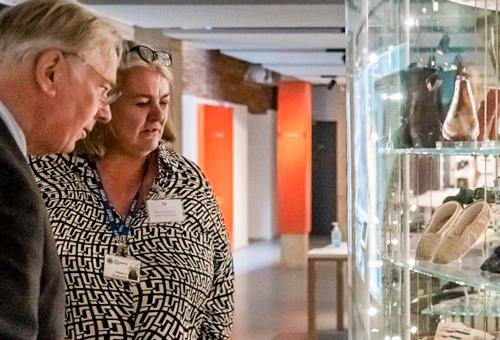 Northampton Museum and Art Gallery welcomed HRH The Duke of Gloucester to help mark the 750th anniversary of the Worshipful Company of Cordwainers.