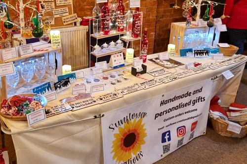 Sunflower Creations is just one of the many stalls confirmed to be at the Mill's Christmas Fayre on Sunday 27 November 