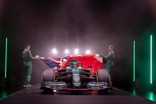 Team launches first Aston Martin Grand Prix car in 61 years, in high-tech virtual live event watched by fans all over the world