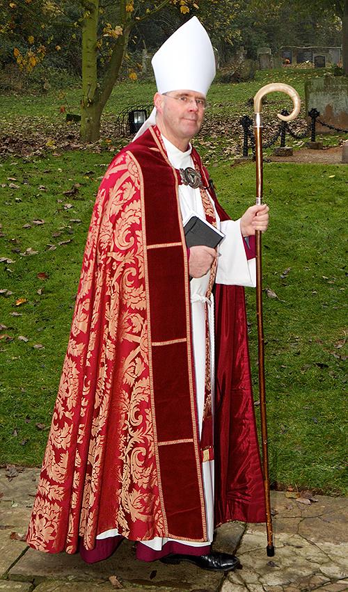 Rt Revd John Holbrook, Bishop of Brixworth (Assistant bishop in the Peterborough Diocese) 