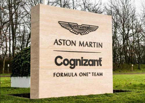 The team will be known as Aston Martin Cognizant Formula One™ Team when it lines up on the starting grid for the new season.