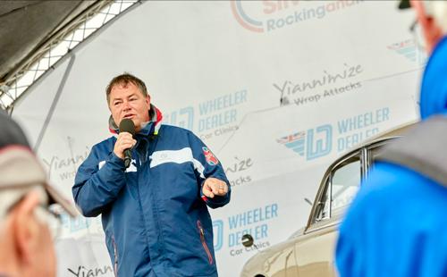 As has proved so popular in the past, Brewer will be casting his expert eye over an incredible line-up of notable classic cars – his popular Car Clinics timed for breaks between the spectacular weekend’s unrivalled roster of 21 outstanding retro races.