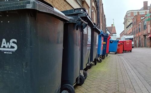Northampton town centre could soon have a more pleasant environment thanks to a new policy which would deal with unsightly bin storage.