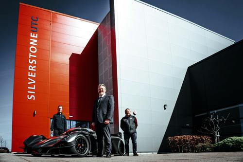 Mark Harrison, Managing Director Praga Cars UK, Neil Patterson, Principal at Silverstone UTC and Vincent Randall, owner of VR Motorsport, met around the all-carbon Praga R1 racing car at the college’s Silverstone headquarters last week.