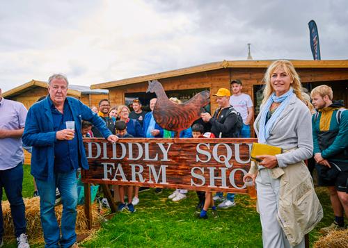 The monster hit show Clarkson’s Farm has made a welcome return to our television screens and the show’s Diddly Squat Farm Shop will be back on pole position at this summer’s Silverstone Festival over the August Bank Holiday weekend (23-25 August 2024).