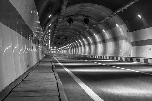 Artists impression of the northbound A5 tunnel
