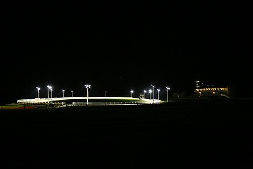 The development of the greyhound track is the latest stage of a £12m investment into Towcester Racecourse.