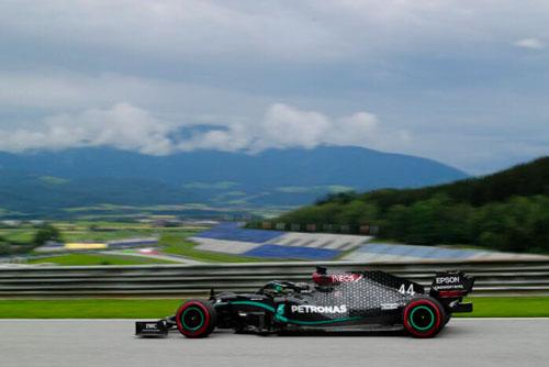 The Brackley based Mercedes-AMG Petronas F1 Team tops the timing sheets in both Friday practice sessions as Formula 1 returns to action in Austria 
