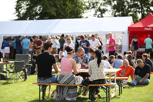 The festival is a celebration of traditional English cider which pairs perfectly the great British banger, says foodie and organiser Crispin Slee