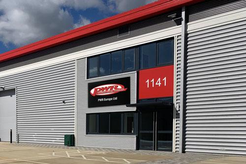 PWR's new European HQ building at Silverstone Park. 