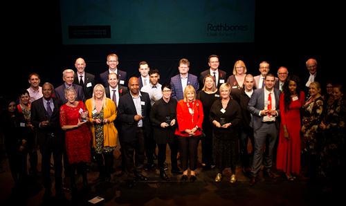 The Awards, which took place at the Royal & Derngate Theatre on Wednesday 6 November 2019, once again threw a spotlight on the incredible work that dedicated volunteers and community groups do across the county.