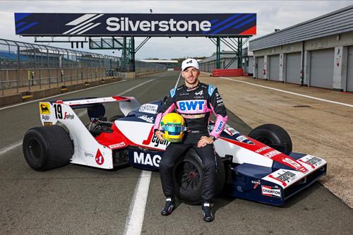 Revving up for the very special tribute display of Ayrton Senna’s race cars at this summer’s Silverstone Festival, current Formula 1 driver, Pierre Gasly, was recently at Silverstone putting the Brazilian’s first-ever F1 car through its paces.