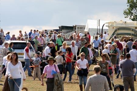 Crowds at Blakesley Show 2008