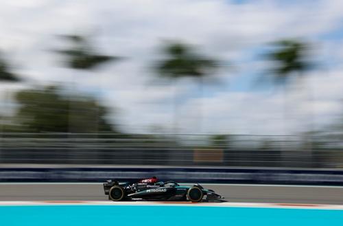 Both cars come home in the points at the Miami International Autodrome for Brackley based Mercedes AMG Petronas