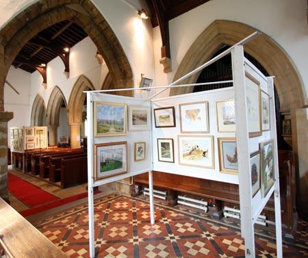 The annual Art Exhibition in Cold Higham Church will take place this year on the weekend of 21st/22nd July 2018. 