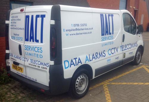 DACTServices Limted, Intruder Alarms, CCTV, Fire Alarms, Data Networks, Rugby, Warwickshire