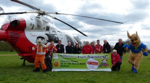 Kellystore Fun Raisers with Herts Air Ambulance