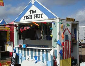 Fish Hut stand at British Street Food Awards
