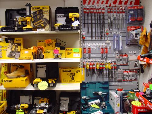 hardware store tools