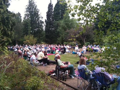 Jazz in the Gardens at Myddelton Gardens Enfield