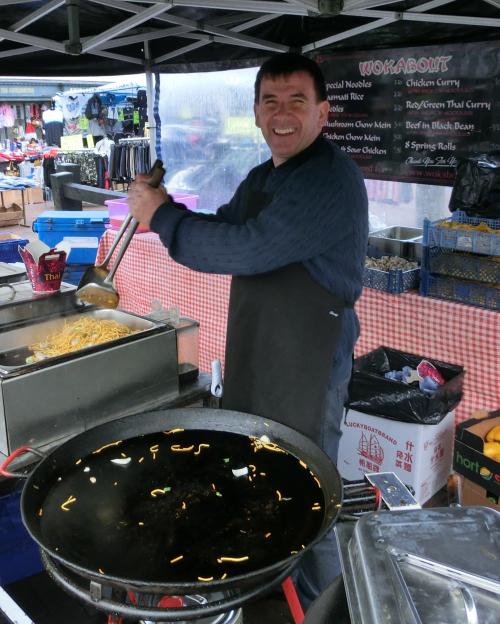 Wokabout Chinese food stall at Waltham Abbey Market