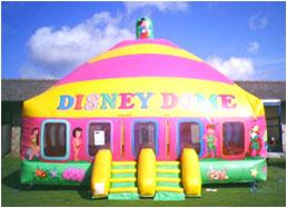 Go Bouncing Disney Dome inflatable