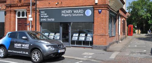Henry Ward Property Solutions offices Waltham Abbey