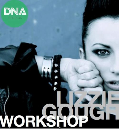 DNA Studios Lizzie Gough dance workshop flyer image
