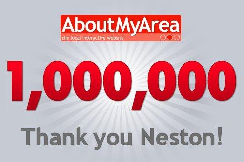 AboutMyArea - 1,000,000 visits and counting!