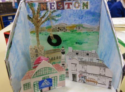 Neston Primary School 'Our Area' Exhibition