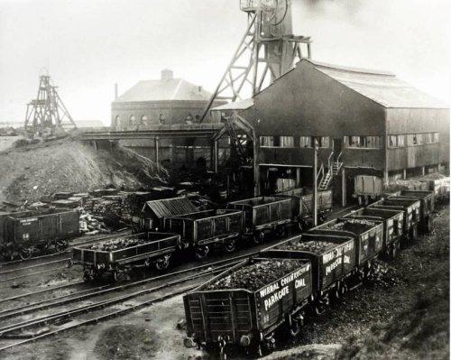 Coal mining in Neston