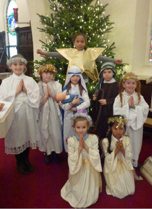 St Winefride's KS2 pupils celebrate Christmas