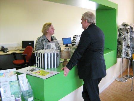Andrew Miller MP visits Neston Community & Youth Centre