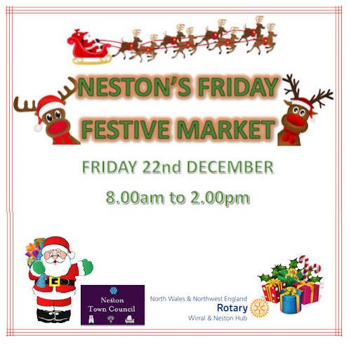 Details Announced for Neston's Friday Festive Market