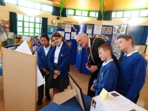 Neston Primary School 'Our Area' Exhibition