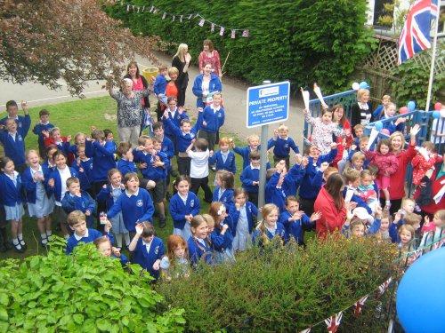 A rousing send-off by Parkgate Primary