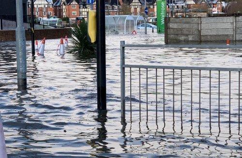 Northwich flooding 2021