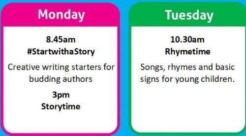 Activities with Cheshire West and Chester Libraries