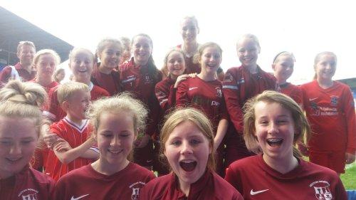 Neston Nomads Girls are Cup Winners!